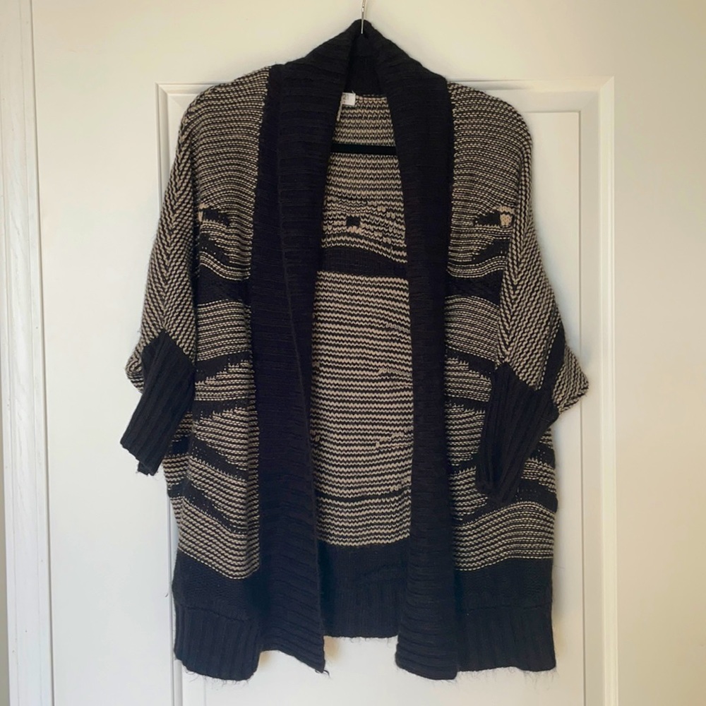 Aztec cardigan, size M